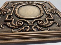 20"x20" Ovation Antique Bronze Ceiling Tiles