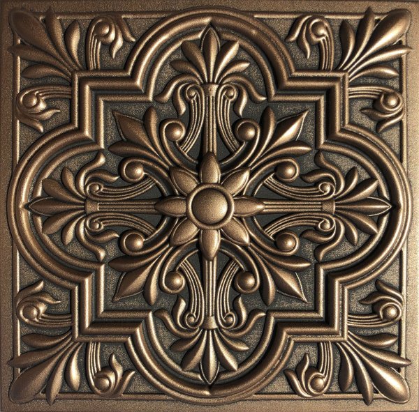 20"x20" Regal Antique Bronze Ceiling Tiles