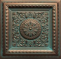 20″x20″ Magic Antique Copper Patina Ceiling Tiles