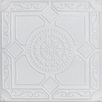 20″x20″ Lima White 8pc Foam Ceiling Tile