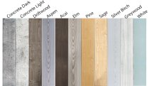 39″x6.5″ Foam Wood Ceiling Planks (36pc Pack) - Choose Your Finish