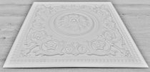 20"x20" Majesty White Tile Ceiling Tiles