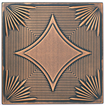 20″x20″ Yerevan Copper/Black Plus Foam 8pc/case (#R32)