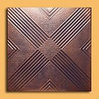 20″x20″ Malta Antique Copper Graphite Ceiling Tiles