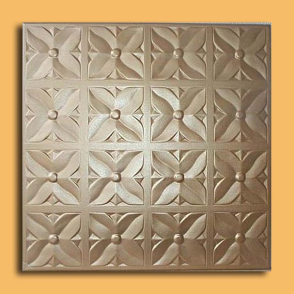 Margaretta Gold - Foam Glue-up Ceiling Tiles