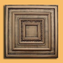 24″x24″ Antyx Antique Bronze Black PVC 20mil Ceiling Tiles