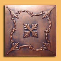 20″x20″ Saratov Antique Copper Graphite Ceiling Tiles