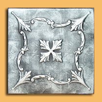 20″x20″ Saratov Antique Silver Black Ceiling Tiles