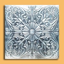 20″x20″ Astana Antique Silver Black Ceiling Tiles