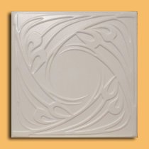 20″x20″ Genoa Antique White Tile Ceiling Tiles
