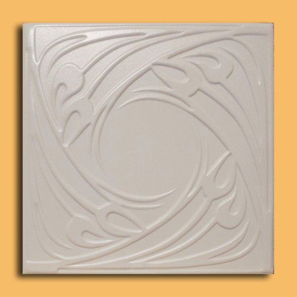 20"x20" Genoa Antique White Tile Ceiling Tiles
