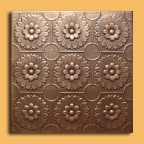 20″x20″ Odessa Antique Bronze Brown Ceiling Tiles