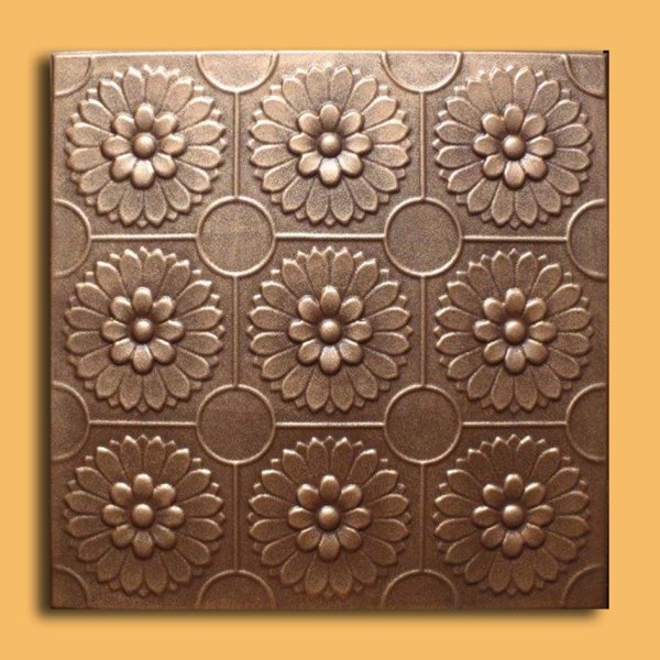 20"x20" Odessa Antique Bronze Brown Ceiling Tiles