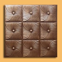 20″x20″ Prato Antique Bronze Brown Ceiling Tiles