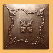 20″x20″ Saratov Antique Bronze Brown Ceiling Tiles