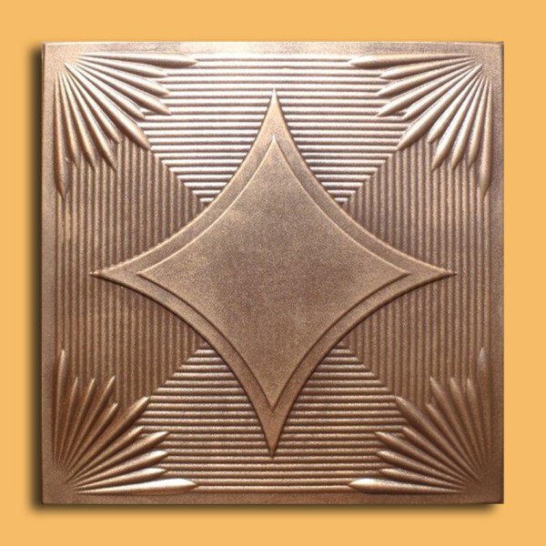 20"x20" Yerevan Antique Bronze Brown Ceiling Tiles