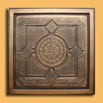 24″x24″ Lima Antique Bronze Black PVC 20mil Ceiling Tiles