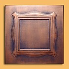 20″x20″ Beta Antique Copper Graphite Ceiling Tiles