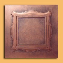 20″x20″ Beta Antique Copper Brown Ceiling Tiles