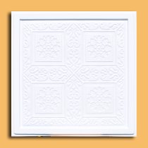 24″x24″ Ankara White PVC 20mil Ceiling Tiles