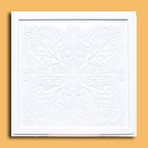 24"x24" Astana White PVC 20mil Ceiling Tiles