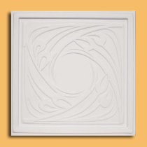 24″x24″ Genoa White PVC 20mil Ceiling Tiles