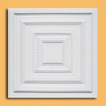 24″x24″ Antyx White PVC 20mil Ceiling Tiles