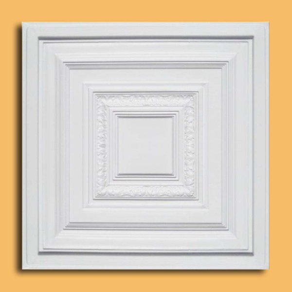 24"x24" Antyx White PVC 20mil Ceiling Tiles