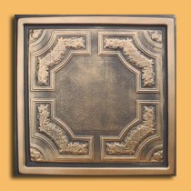 24″x24″ Caracas Antique Bronze Black PVC 20mil Ceiling Tiles