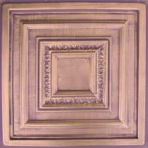 24″x24″ Antyx Antique Copper Brown PVC 20mil Ceiling Tiles