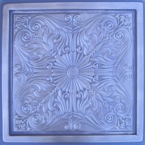 24″x24″ Astana Antique Silver Brown PVC 20mil Ceiling Tiles