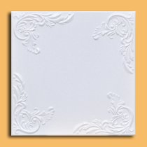 20″x20″ Marseille White Tile Ceiling Tiles