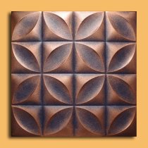 20″x20″ Kloster Antique Copper Graphite Ceiling Tiles