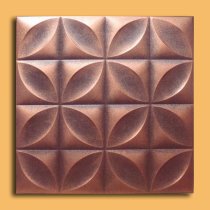 20″x20″ Kloster Antique Copper Brown Ceiling Tiles