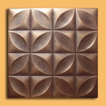 20″x20″ Kloster Antique Bronze Brown Ceiling Tiles