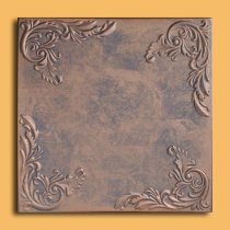 20"x20" Marseille Antique Copper Graphite Ceiling Tiles