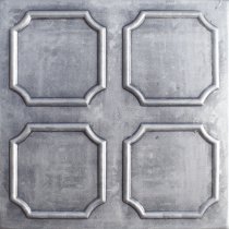 20″x20″ Alfa Antique Silver Graphite Ceiling Tiles