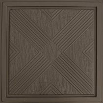 24″x24″ Malta Brown PVC 20mil Ceiling Tiles