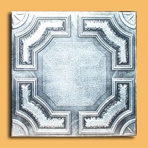 20″x20″ Caracas Antique Silver Black Ceiling Tiles