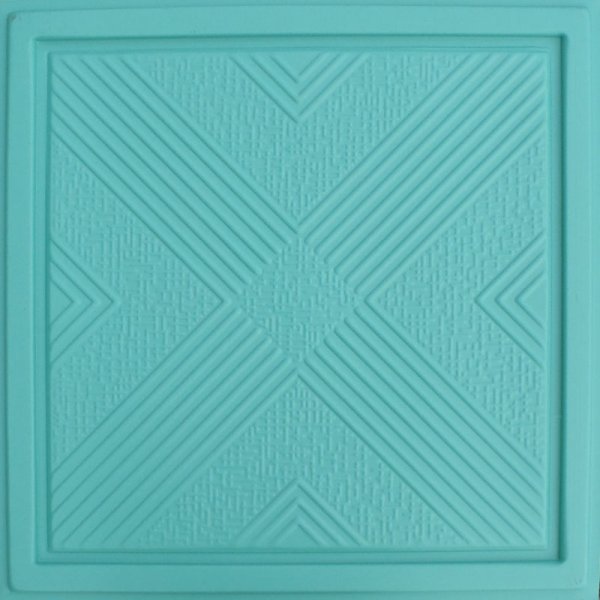 24"x24" Malta Green PVC 20mil Ceiling Tiles