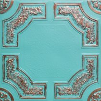 20x20″ Caracas Accent Copper Patina PVC 20mil Ceiling Tiles