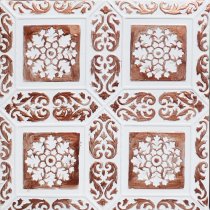 20x20″ Ankara Accent Copper White PVC 20mil Ceiling Tiles