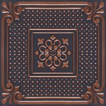 20x20″ Vienna Accent Copper Black PVC 20mil Ceiling Tiles