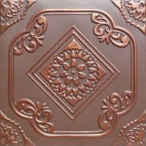 20x20″ Deli Accent Copper Brown PVC 20mil Ceiling Tiles