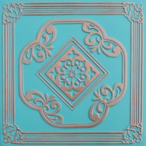 20x20″ Ostrava Accent Copper Patina PVC 20mil Ceiling Tiles