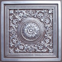 24″x24″ Majesty Antique Silver Brown PVC 20mil Ceiling Tiles - Best SELLER!