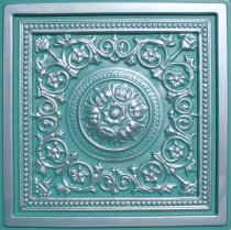 24″x24″ Majesty Antique Silver Patina PVC 20mil Ceiling Tiles - Best SELLER!