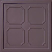 24″x24″ Alfa Brown Brown PVC 20mil Ceiling Tiles