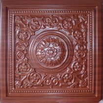 24″x24″ Majesty Mahogany PVC Ceiling Tiles